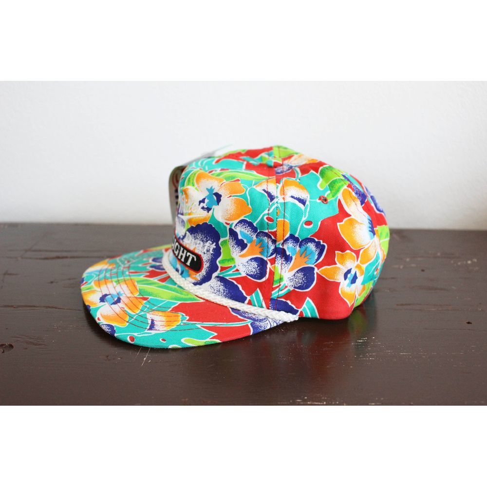 Vintage Miller Light Draft Beer Hawaiian Hat - Picture 2 of 6